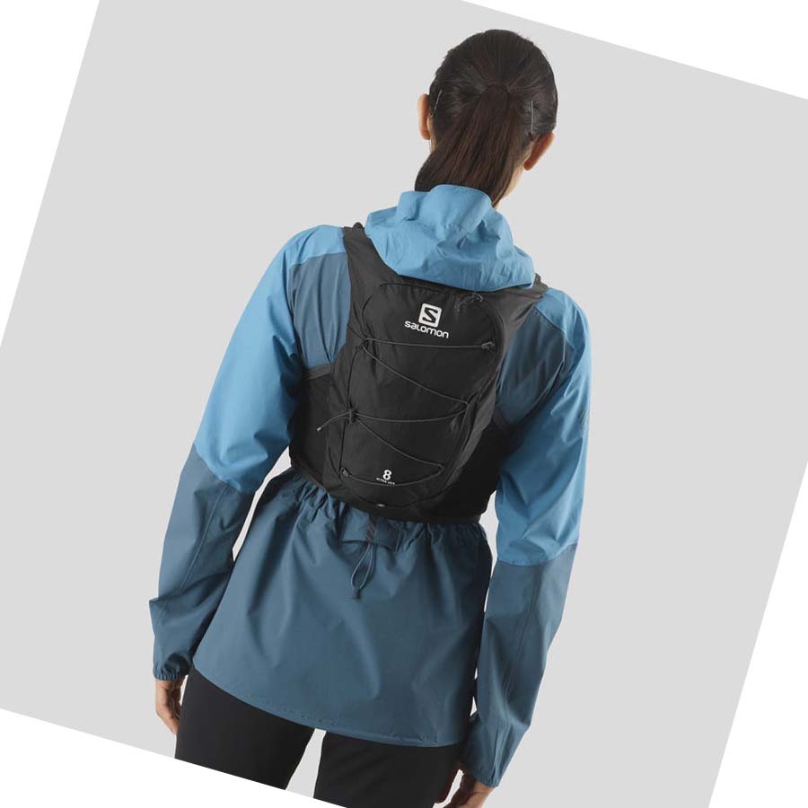 Running Packs Salomon ACTIVE SKIN 8 Mujer Negros | MX 2275VRW